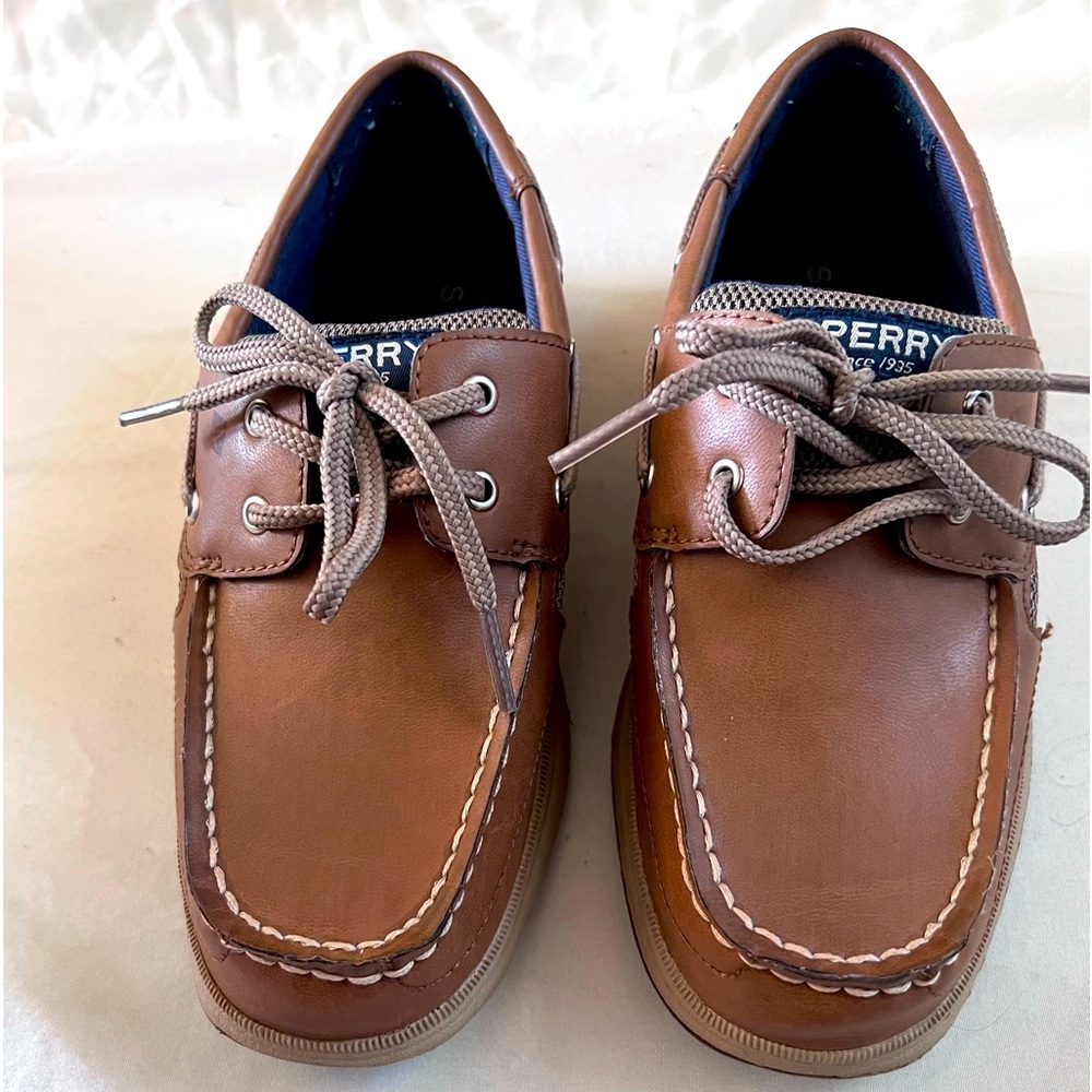 Sperry Kids Brown Boat Shoes